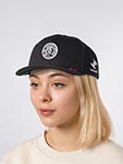 Бейсболка DJINNS арт. 6P TrueFit 2.0 Cap Tru Thoughts (черный)